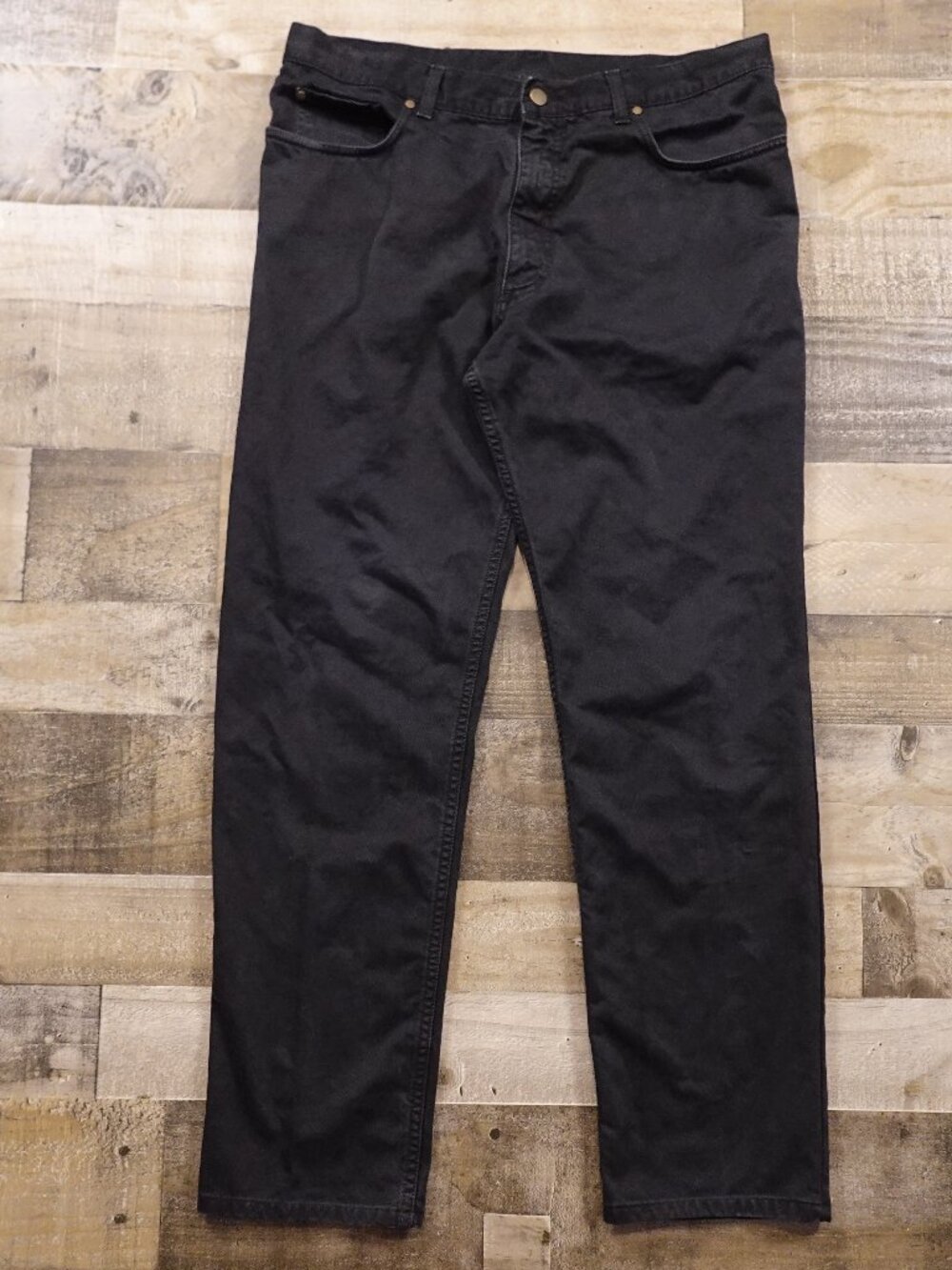 Zegna Sport Pants Men’s 38 Black Cotton 5 Pocket Made in Italy Luxury